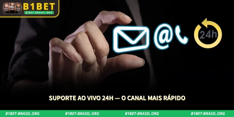 B1Bet Contato - Suporte ao Vivo 24h e E-mail 1 o chat ao vivo 24 horas garante respostas rápidas sempre que você precisar de suporte